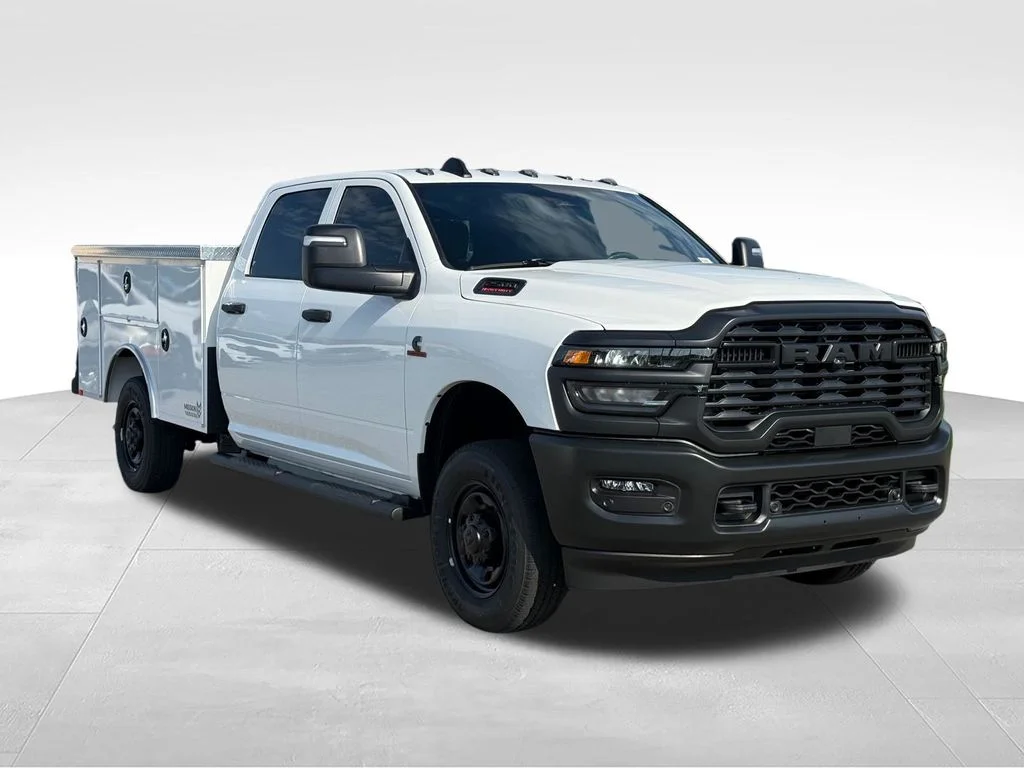 New 2026 Bright White Clear-Coat Exterior Paint RAM Tradesman image 30