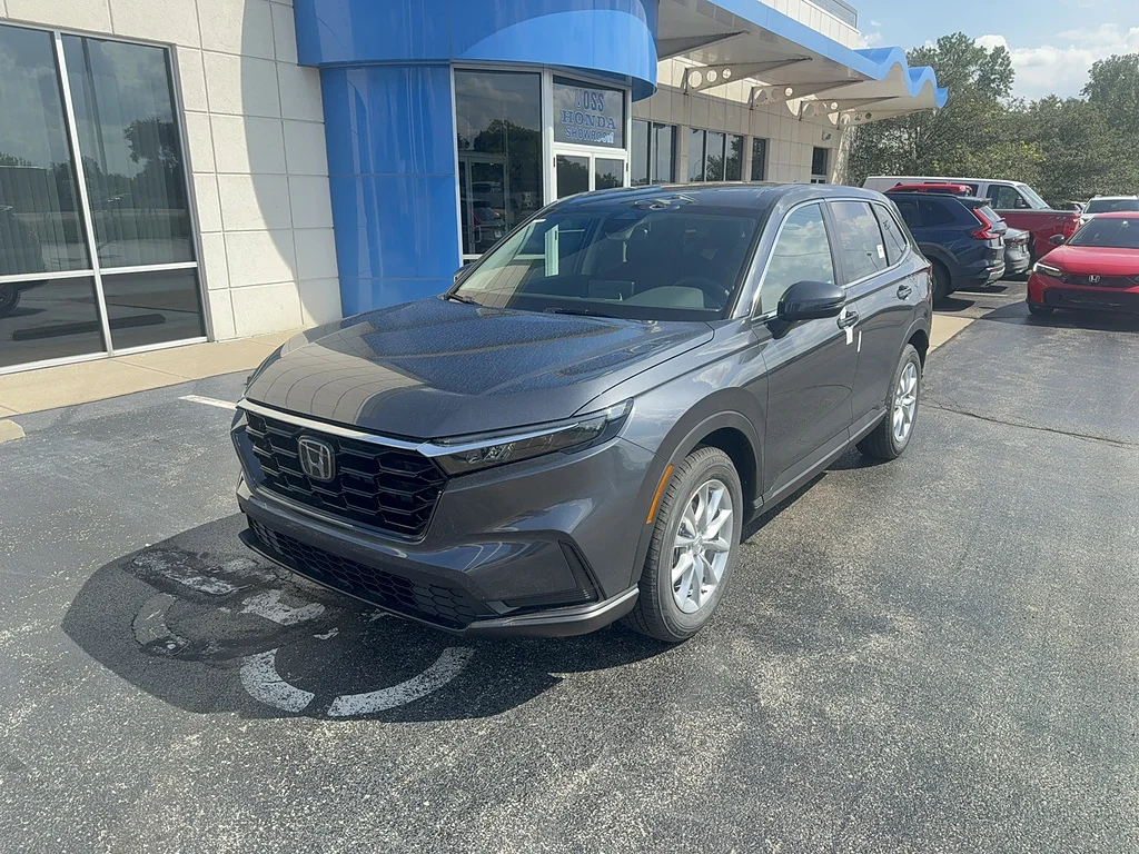 New 2026 Meteorite Gray Metallic Honda EX image 1