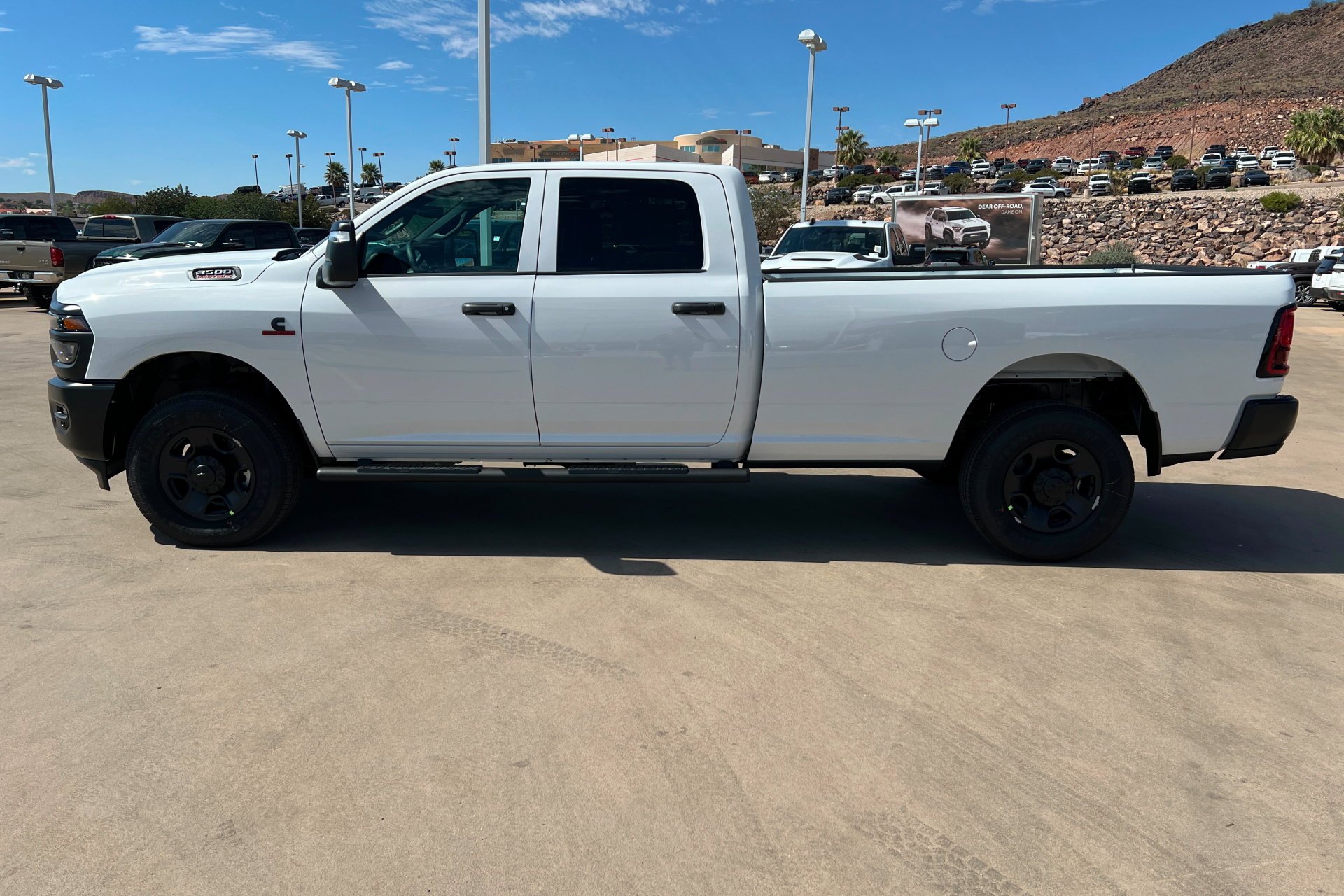 New 2027 Bright White Clear-Coat Exterior Paint RAM Tradesman image 2