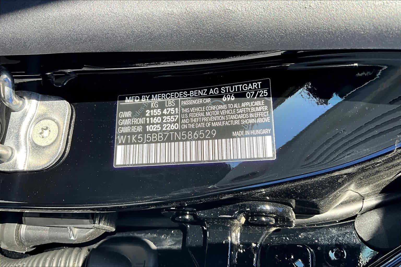 Used 2026 Night Black Mercedes-Benz AMG® CLA 35 image 64