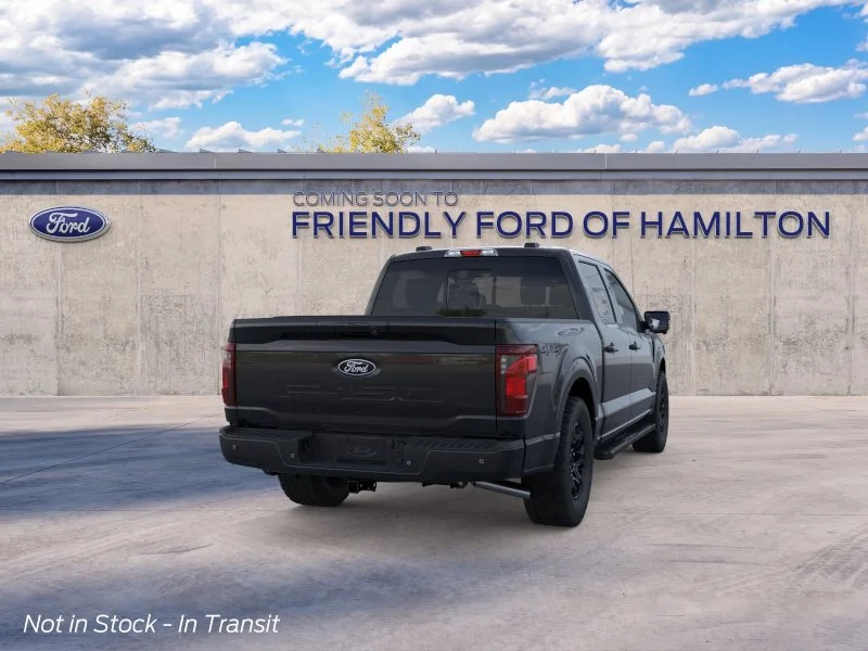 New 2026 Agate Black Metallic Ford XLT image 8