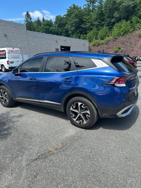Used 2025 Sapphire Blue Kia EX image 23