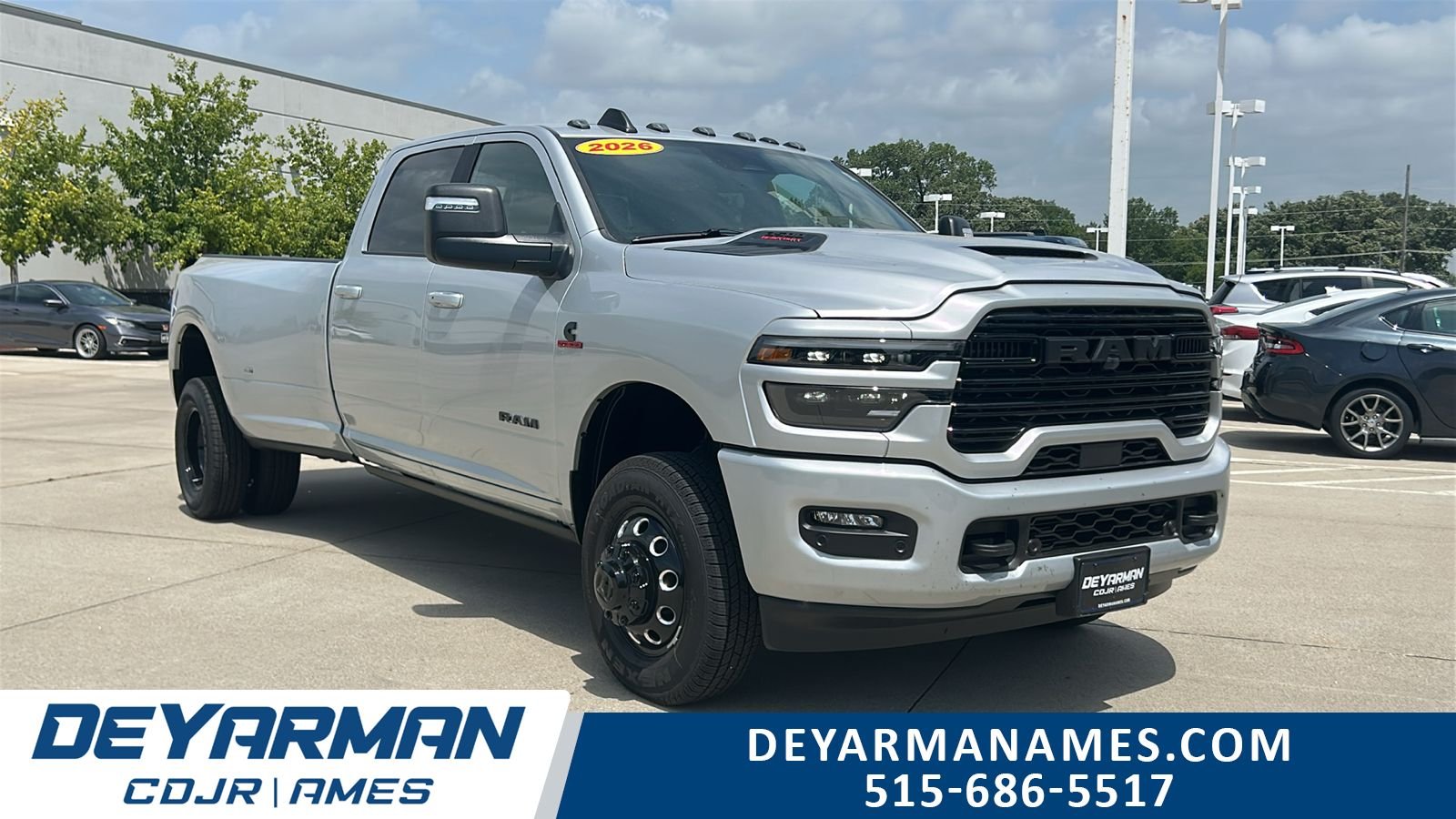 New 2026 Silver-Zynith Exterior Paint RAM Laramie image 1