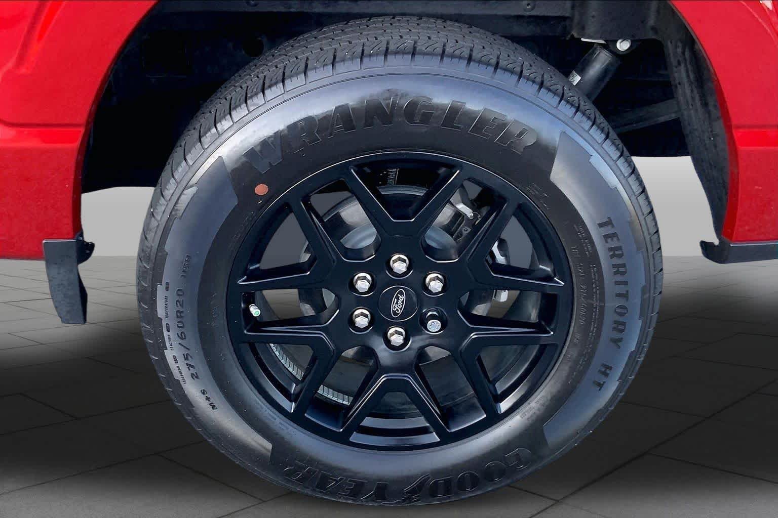 Used 2025 Rapid Red Metallic Tinted Clearcoat Ford STX image 10