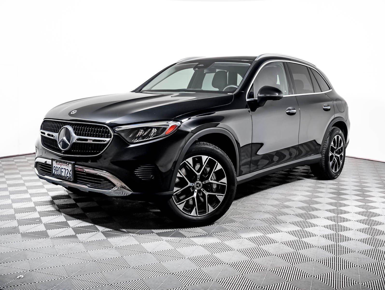 Certified Used 2025 Black Mercedes-Benz GLC 350e 4MATIC® SUV image 1