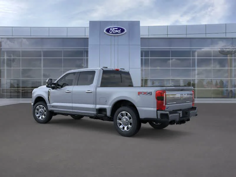 New 2026 Glacier Gray Metallic Tri-Coat Ford F-350 SRW King Ranch image 4