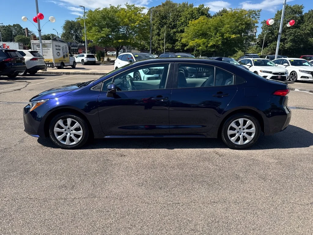 Used 2022 Blue Toyota LE image 4