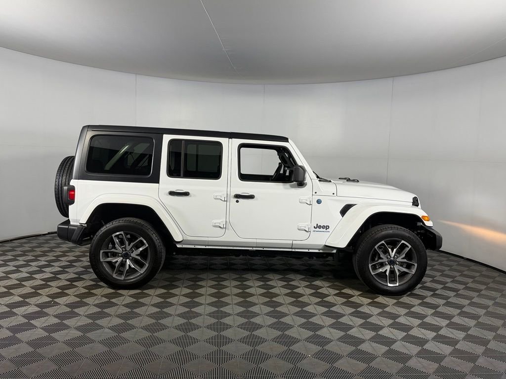 Certified Used 2024 White Jeep Sport S 4xe image 6