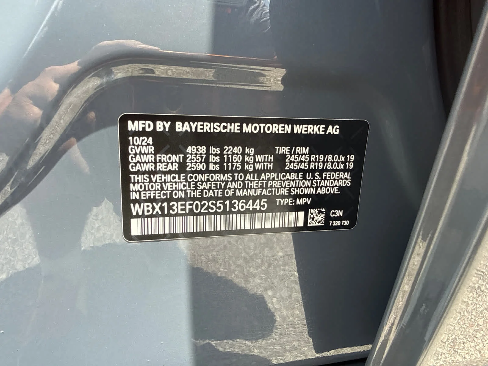 Used 2025 Storm Bay Metallic BMW M35i image 32