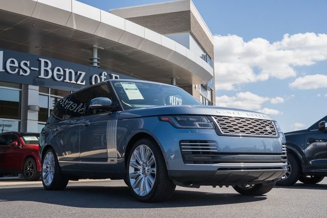 Used 2018 Byron Blue Metallic Land Rover 5.0L V8 Supercharged Autobiography image 1