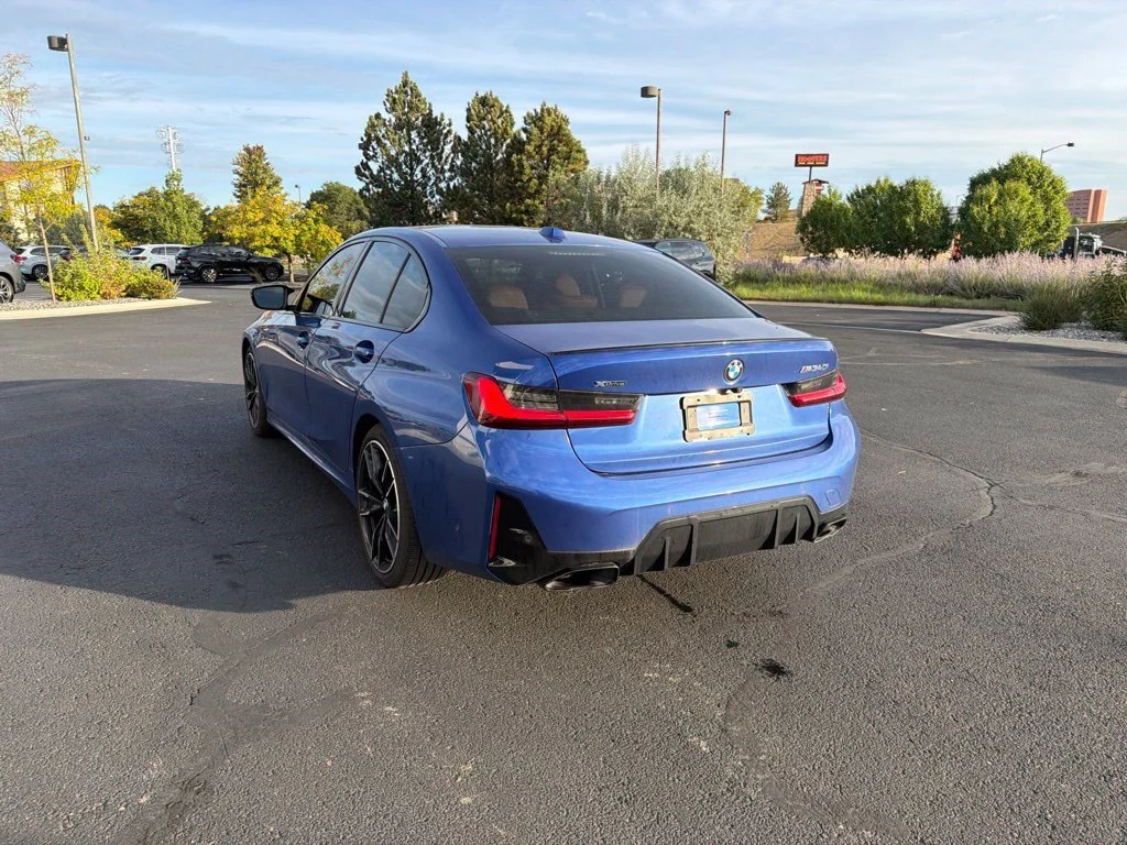 Used 2025 Portimao Blue Metallic BMW M340i xDrive image 3