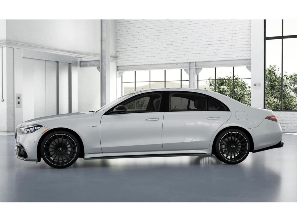 New 2026 MANUFAKTUR Moonlight White Metallic Mercedes-AMG S 63 E AMG® image 35