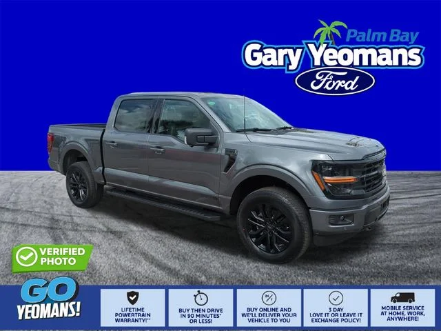 New 2026 Carbonized Gray Metallic Ford XLT image 1