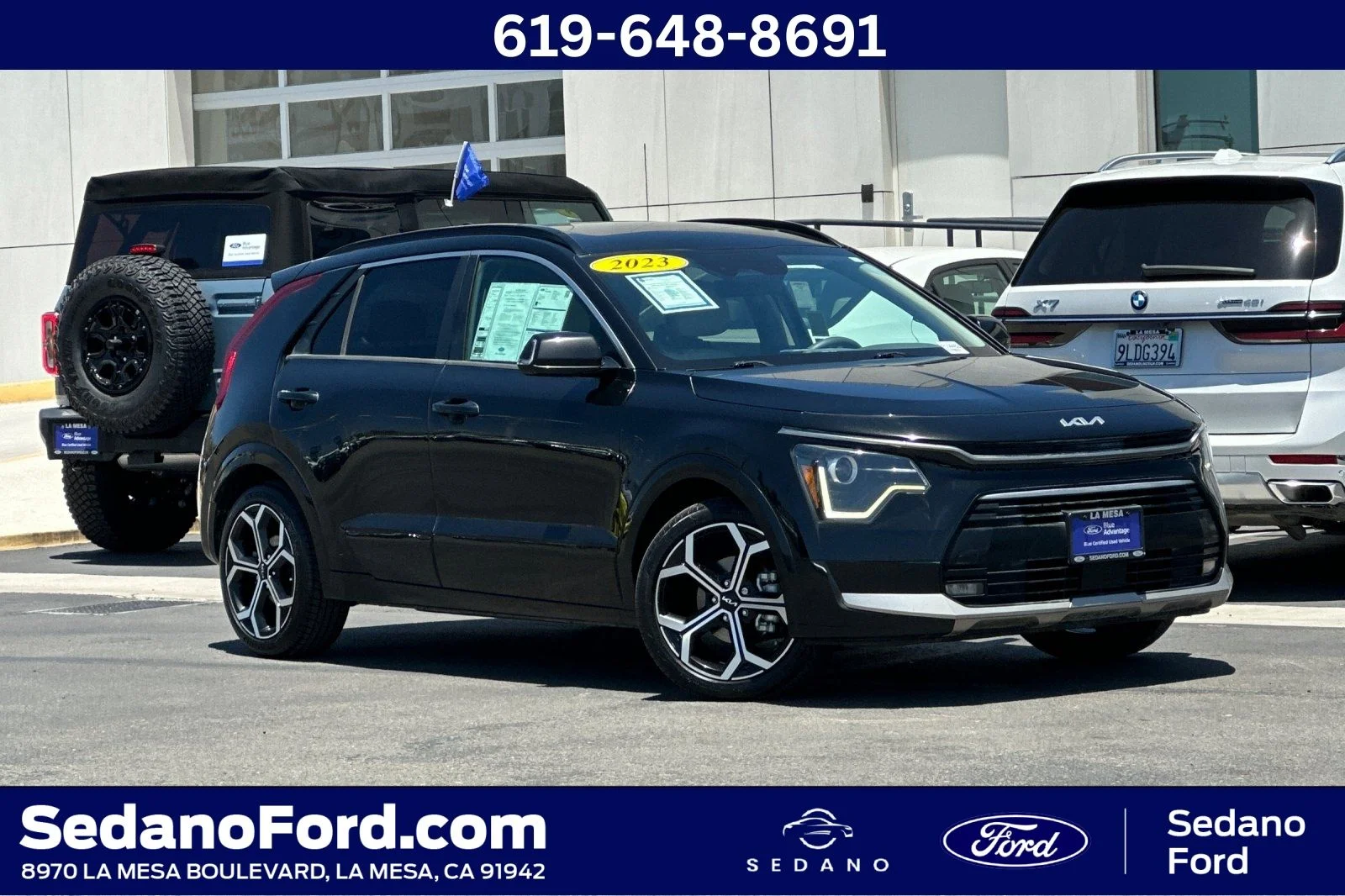 Certified Used 2023 Aurora Black Pearl Kia EX Touring image 1