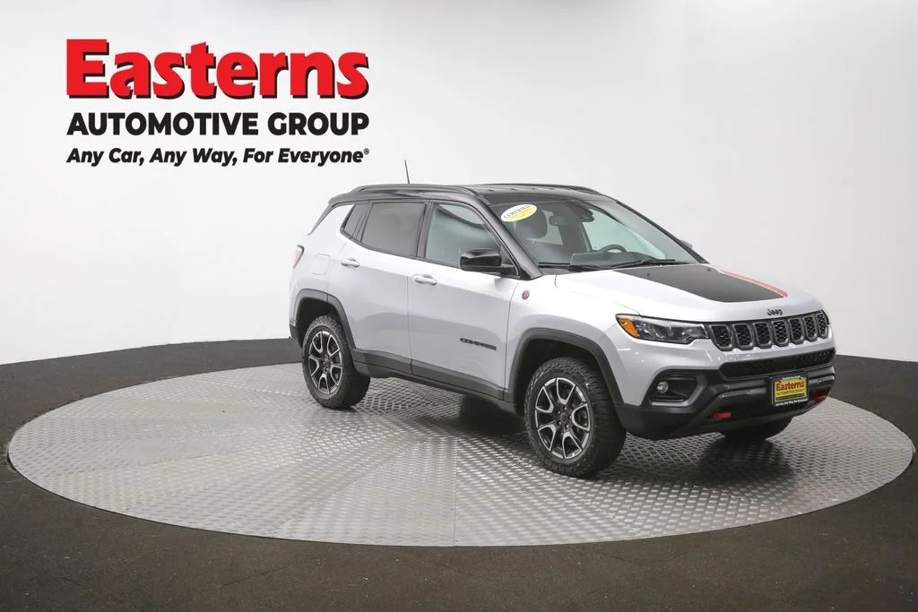 Used 2025 Silver Jeep Trailhawk image 48