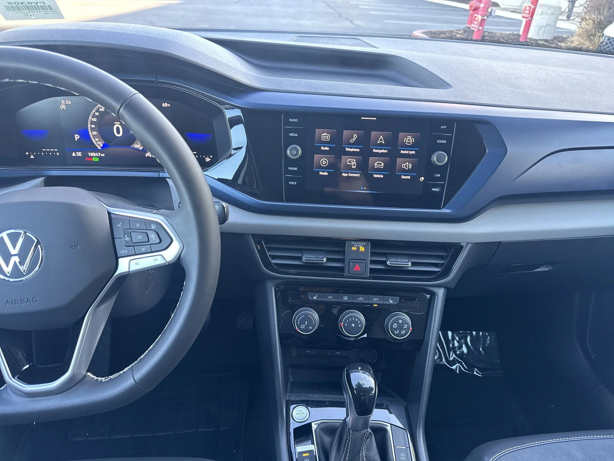 Used 2023 Pure Gray Volkswagen SE image 30