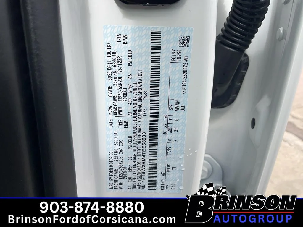New 2026 Star White Metallic Tri-Coat Ford Platinum image 22
