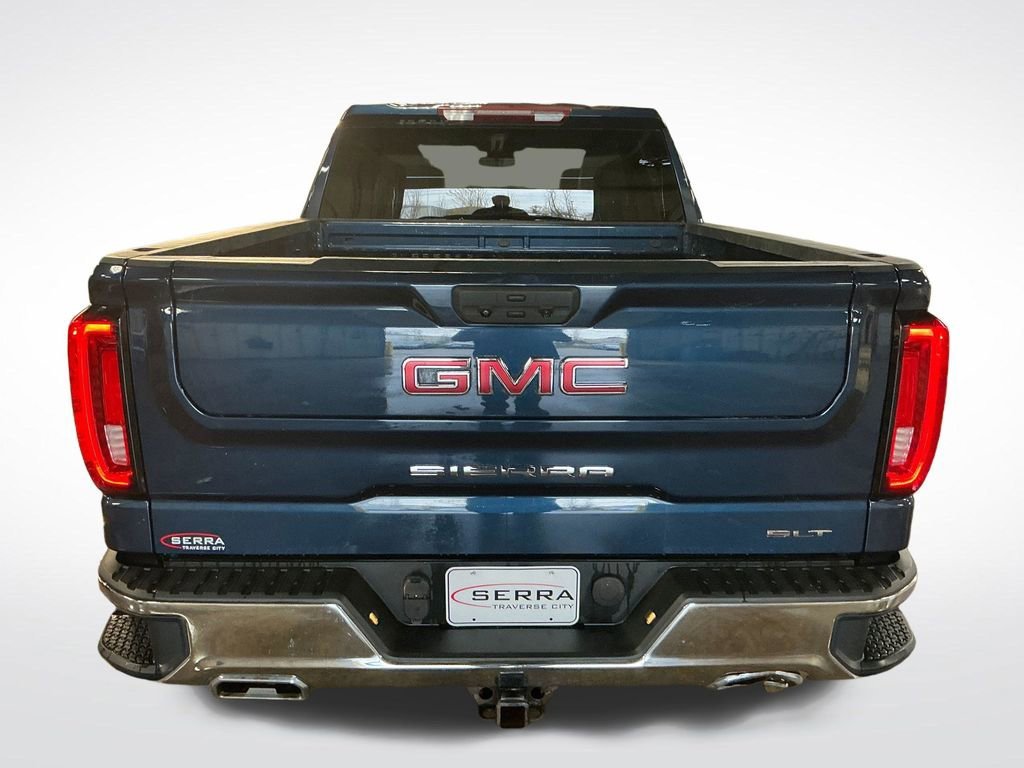 Used 2022 Pacific Blue Metallic GMC SLT image 4
