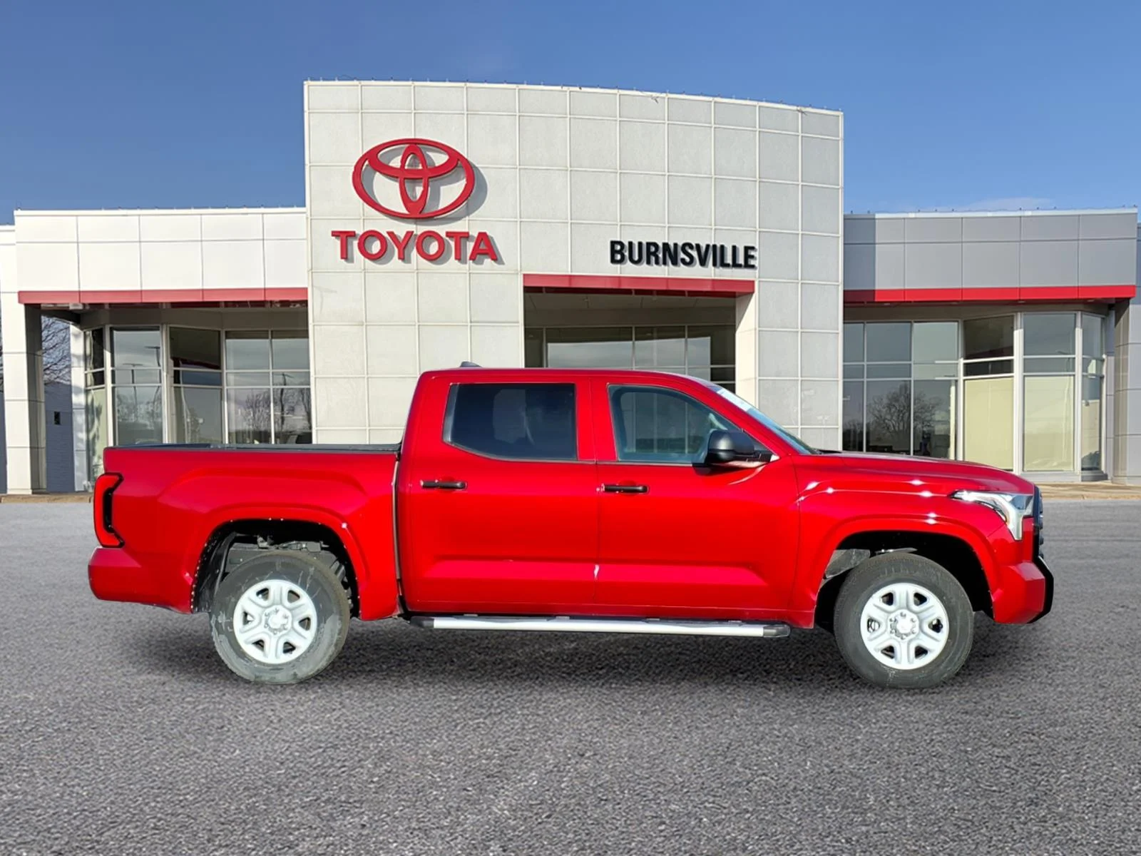 Used 2024 Toyota Tundra SR with VIN 5TFKB5DB6RX168175 for sale in Burnsville, Minnesota