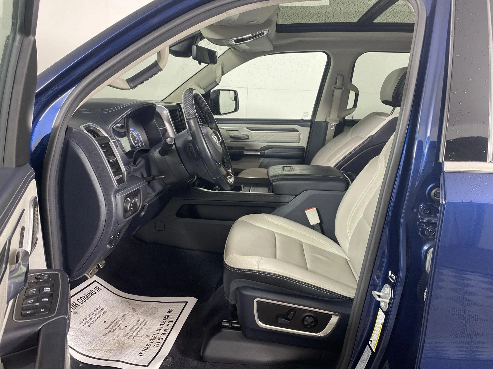Used 2022 Patriot Blue Pearlcoat Ram Limited image 11