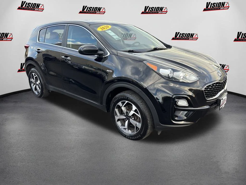 Used 2020 Red Kia LX image 7