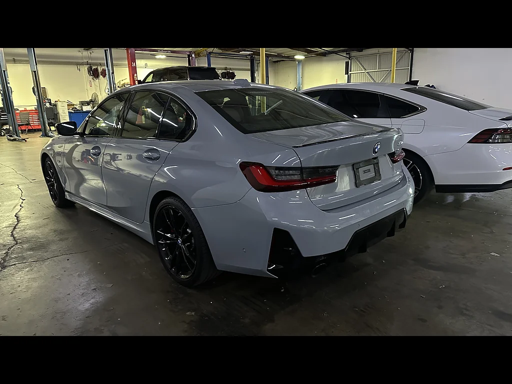 Used 2023 Brooklyn Grey Metallic BMW 330e image 3