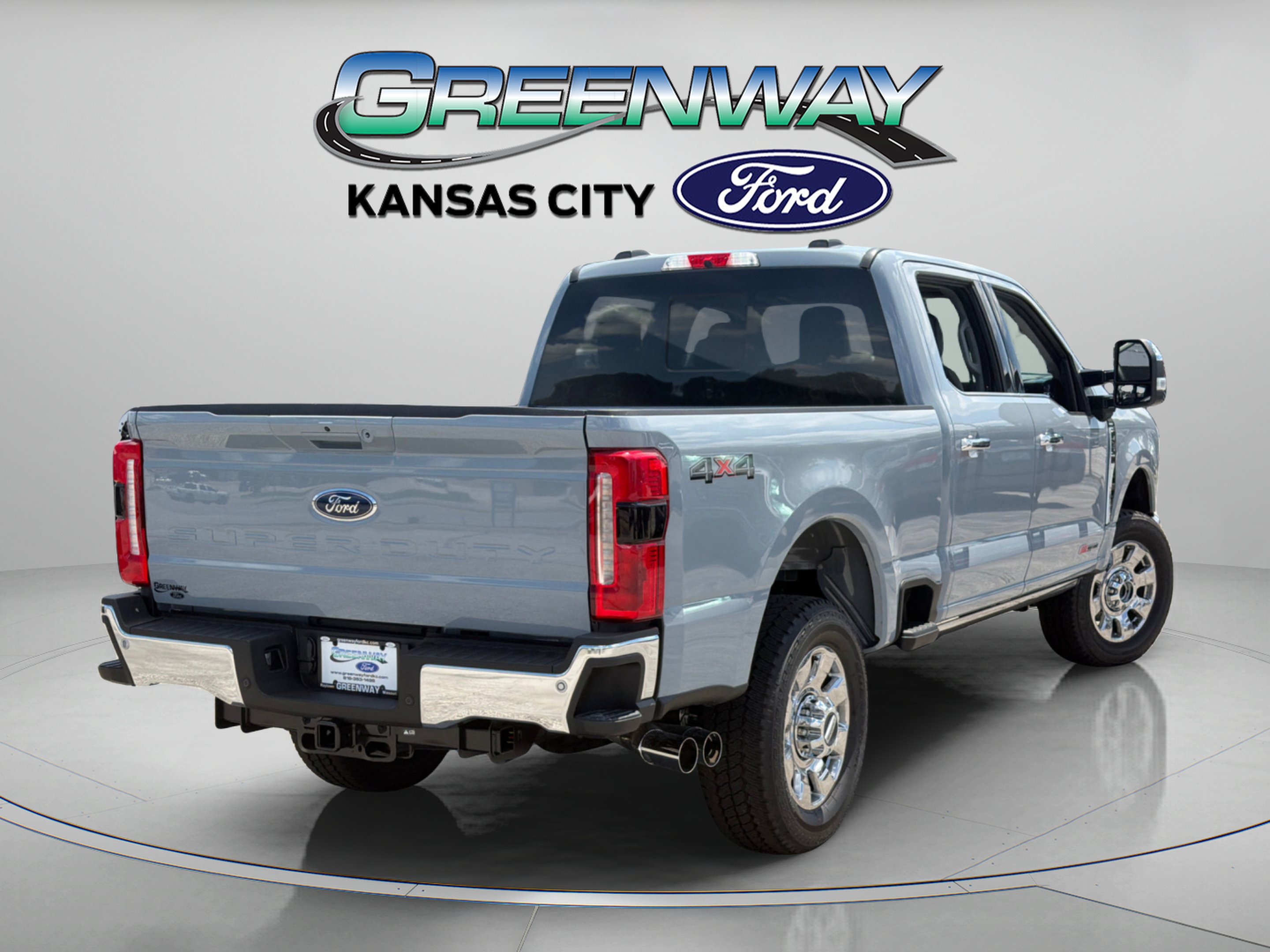 New 2026 Glacier Gray Metallic Tri-Coat Ford F-250® Lariat® image 8