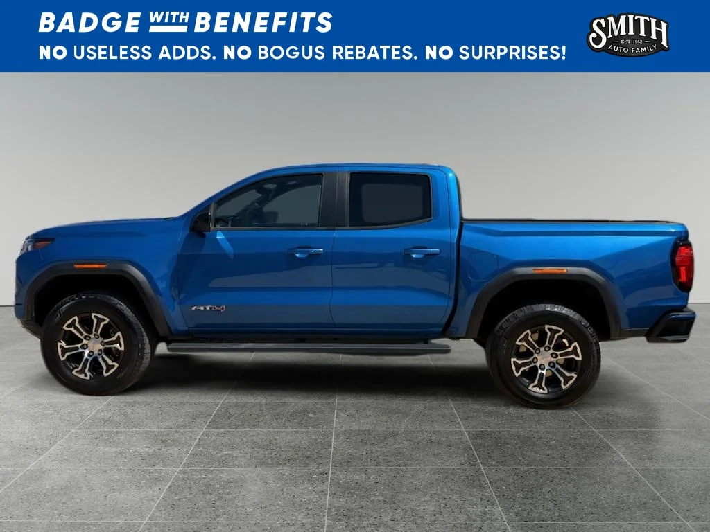 Certified Used 2023 Dynamic Blue Metallic GMC 4WD AT4 image 8