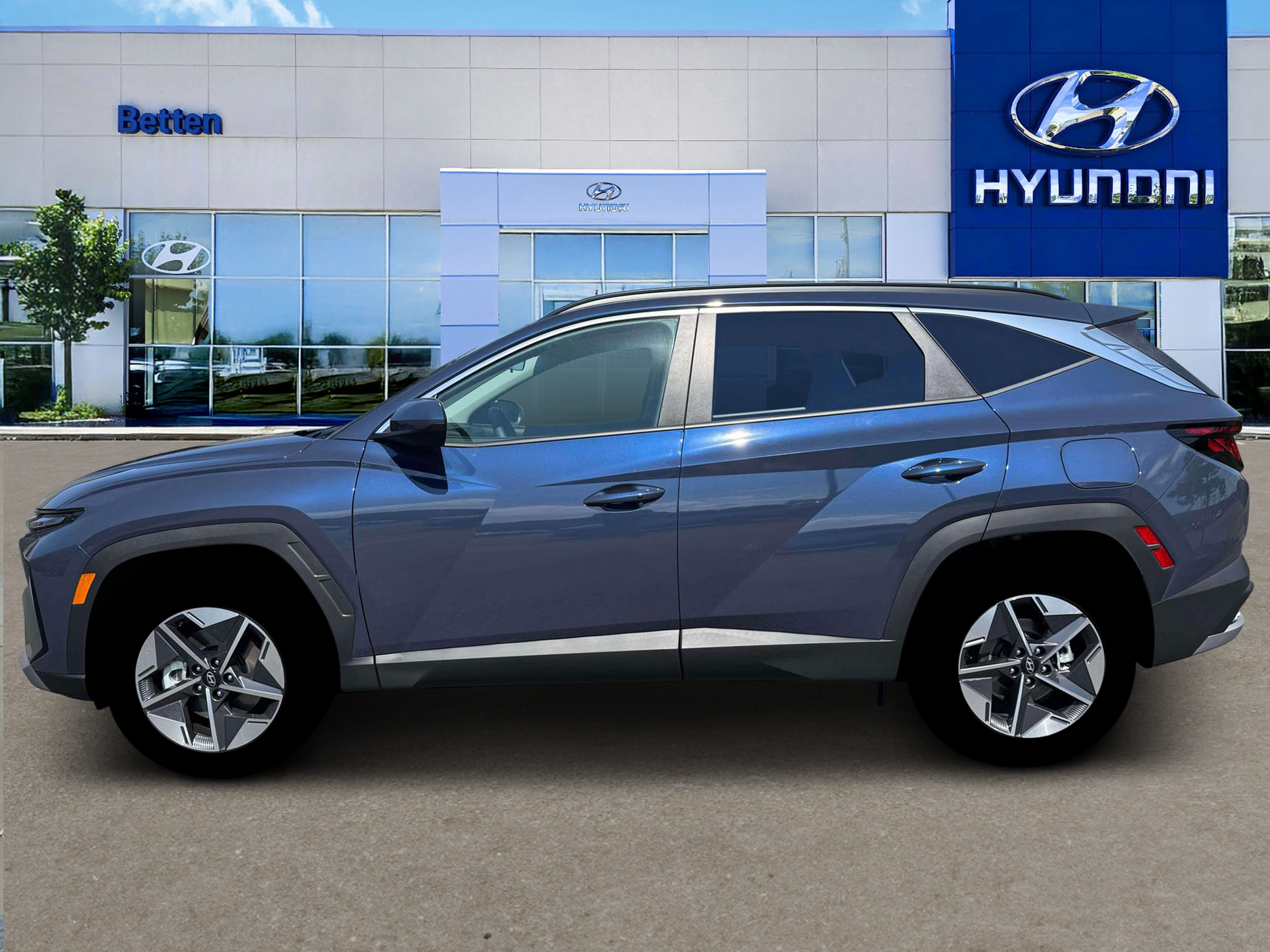 New 2026 Blue Hyundai SEL AWD image 3