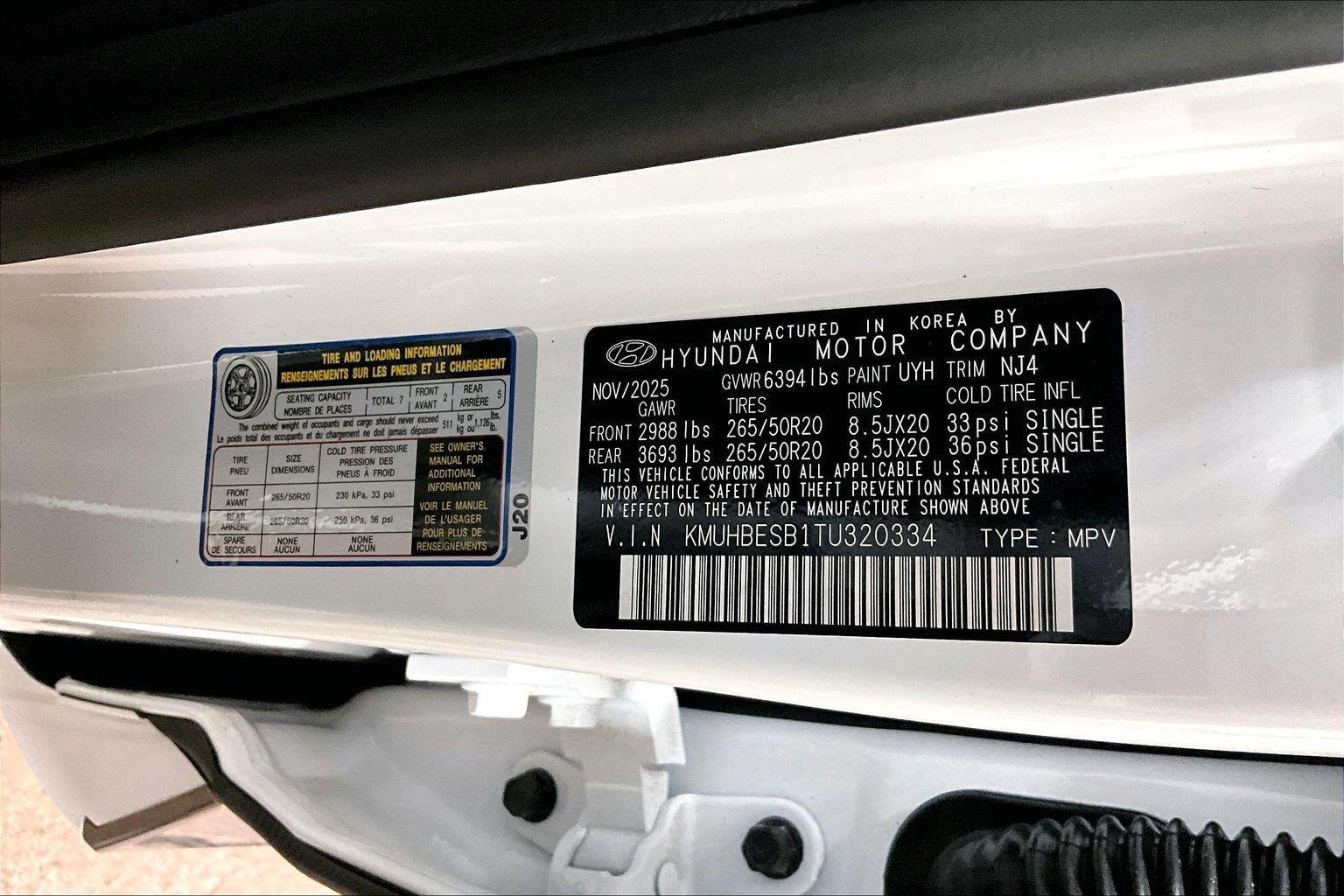 New 2026 Uyuni White Genesis 2.5T ADVANCED image 16