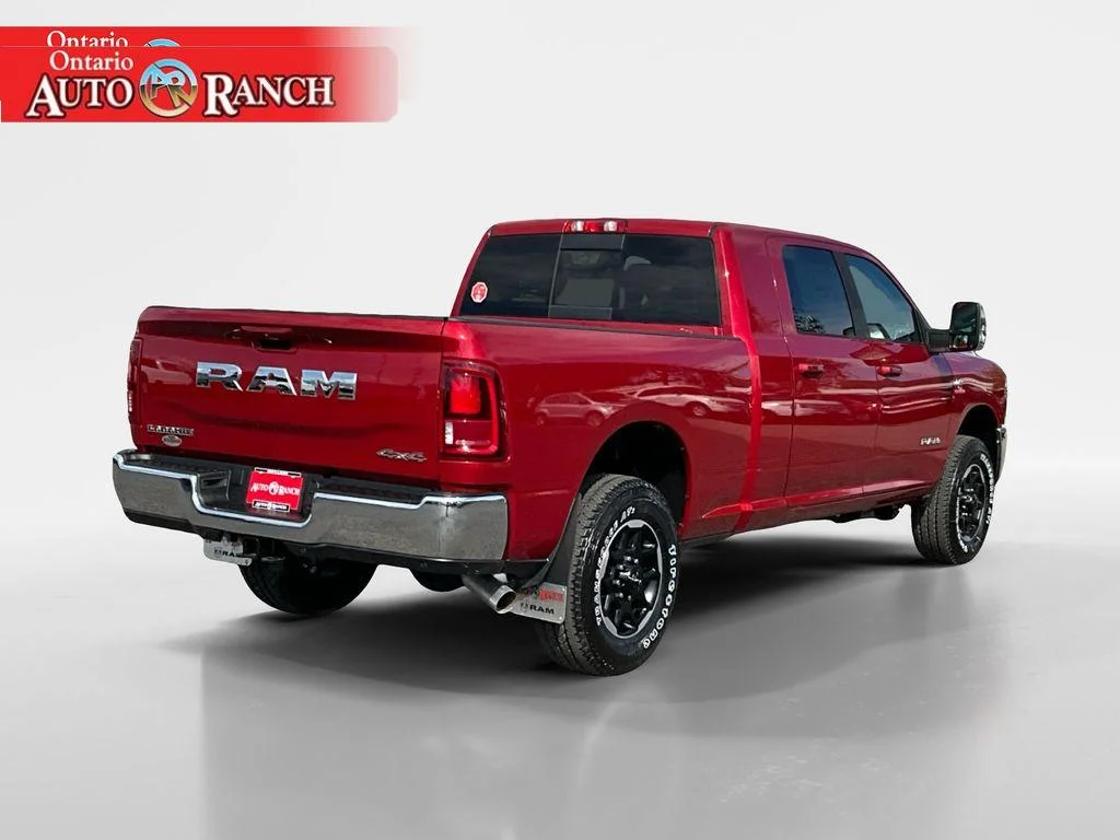 New 2026 Molten Red Pearl-Coat Exterior Paint RAM Laramie image 5