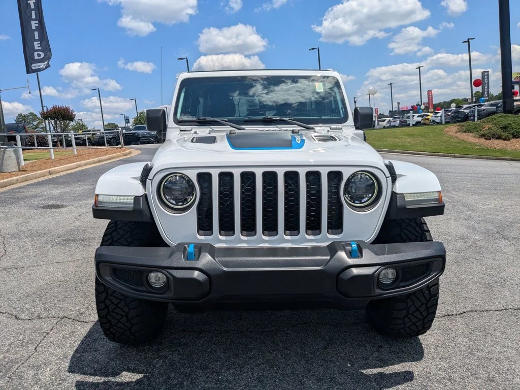 Used 2023 Bright White Clearcoat Jeep Rubicon image 2