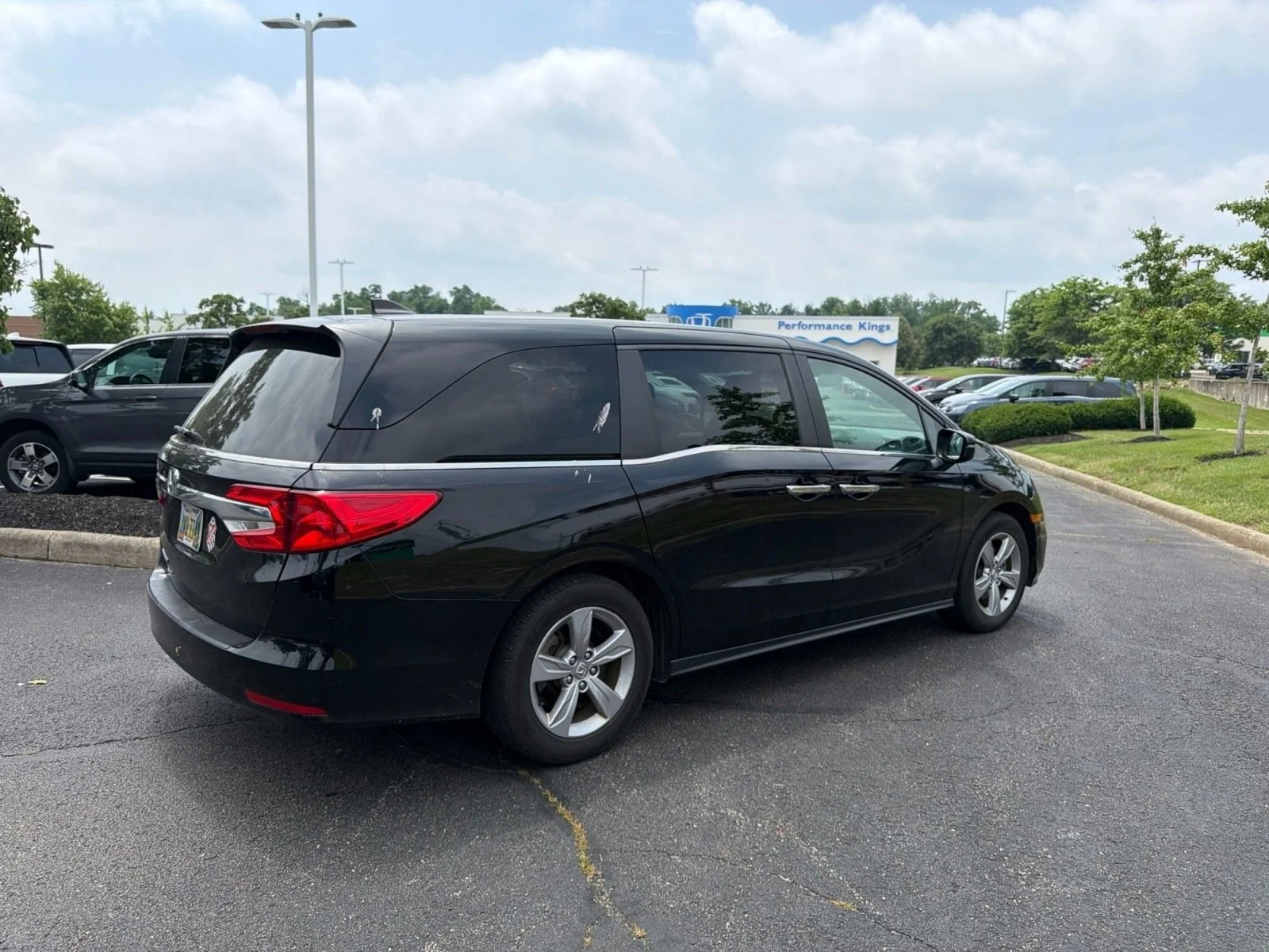 Used 2019 Crystal Black Pearl Honda EX image 5