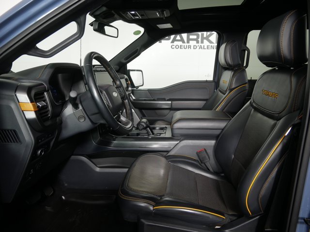 Used 2023 Azure Gray Metallic Tri-Coat Ford Crew Cab Tremor image 9