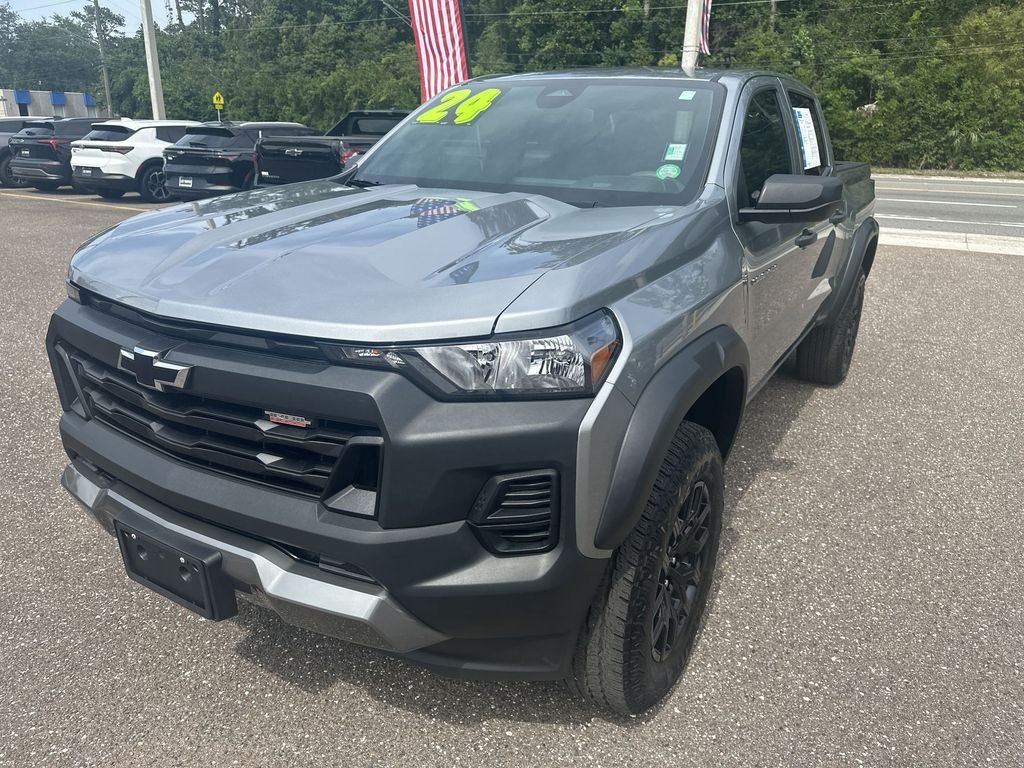 Used 2024 Sterling Gray Metallic Chevrolet Trail Boss image 12