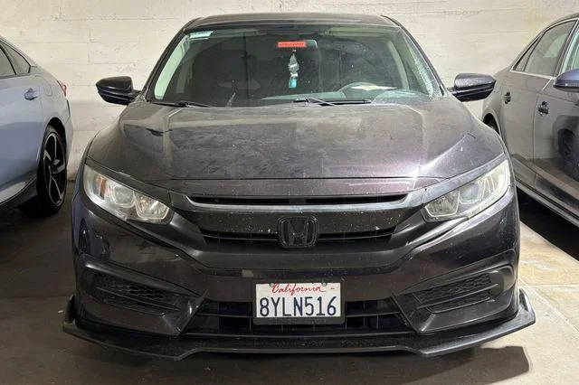 Used 2018 Crystal Black Pearl Honda LX image 3