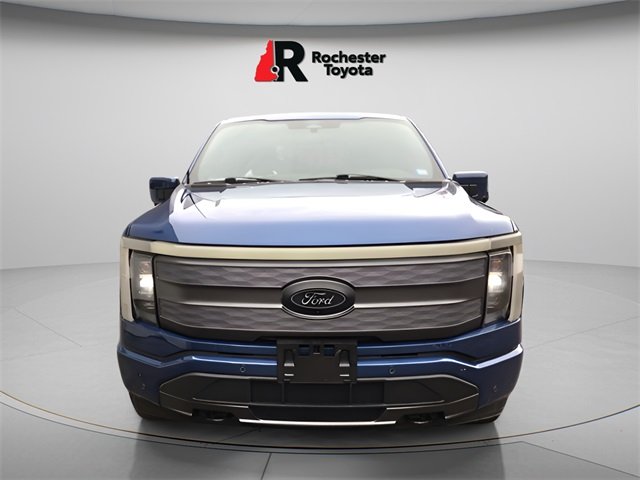 Used 2022 Ford F-150 Lightning Lariat with VIN 1FTVW1EV2NWG04393 for sale in Rochester, NH