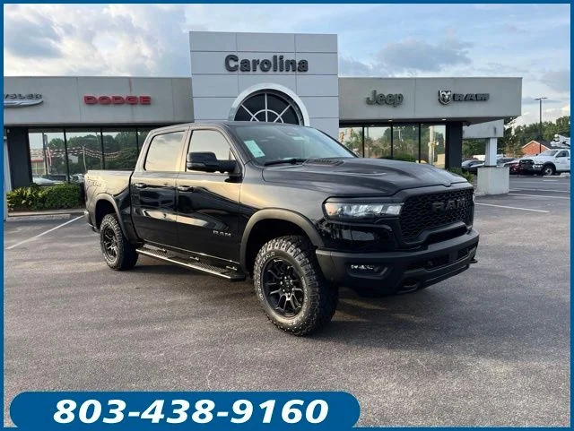 New 2026 Diamond Black Crystal Pearl-Coat Exterior Paint RAM Rebel image 1