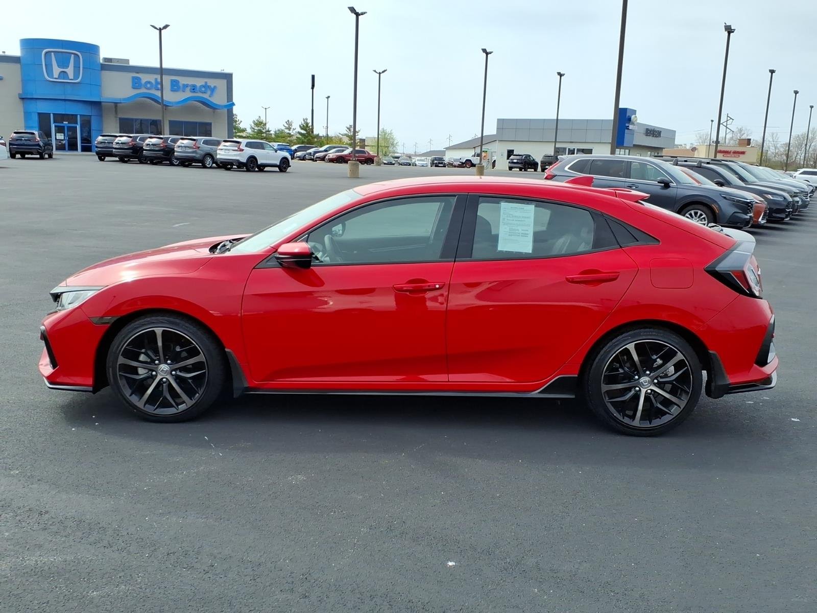 Used 2021 Red Honda Sport image 7