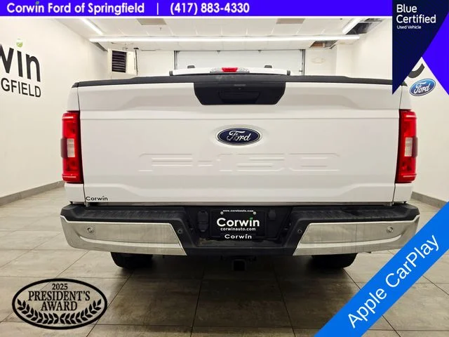 Certified Used 2021 Oxford White Ford XLT image 4