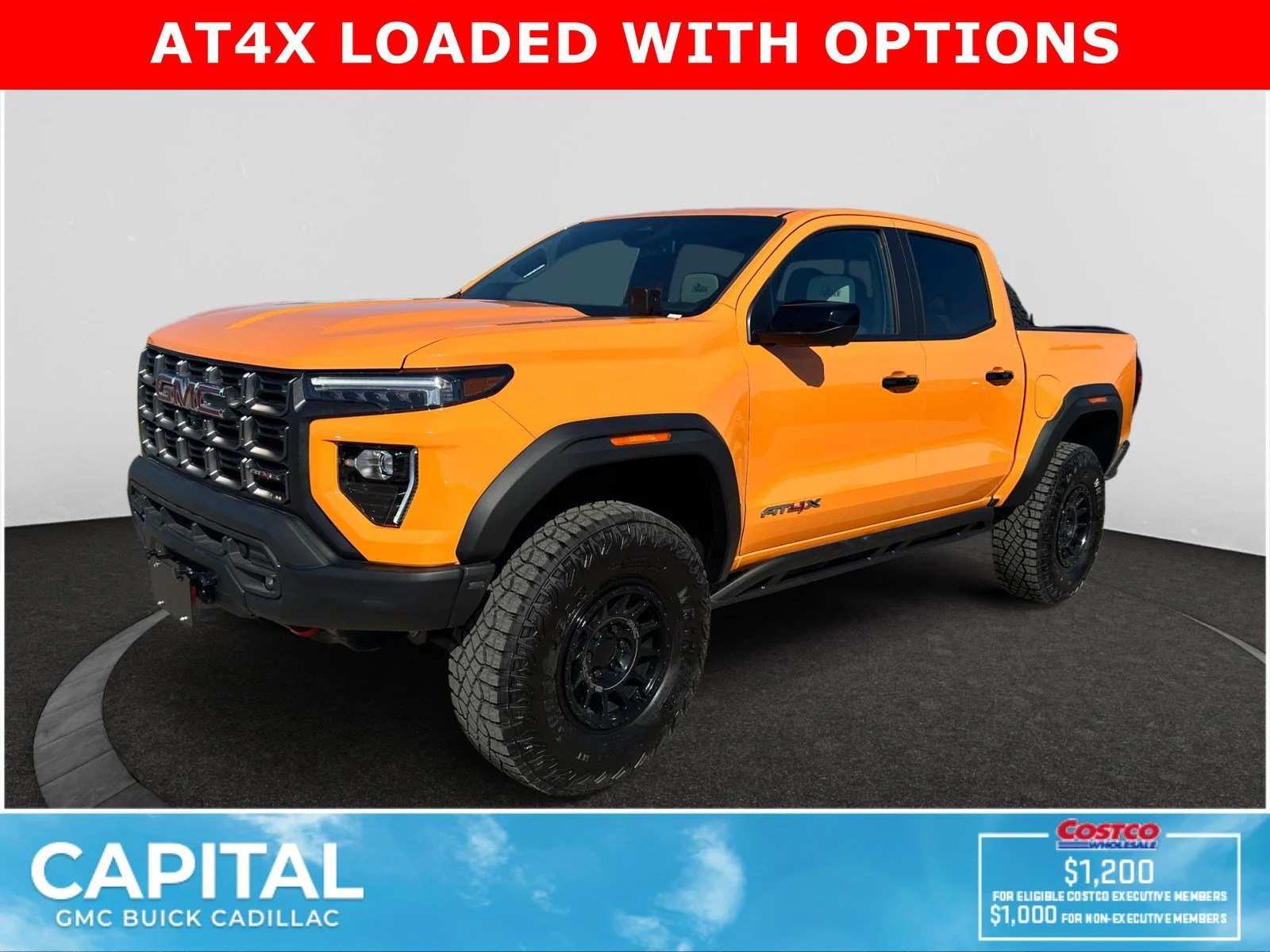 New 2026 Desert Sun GMC AT4X image 1