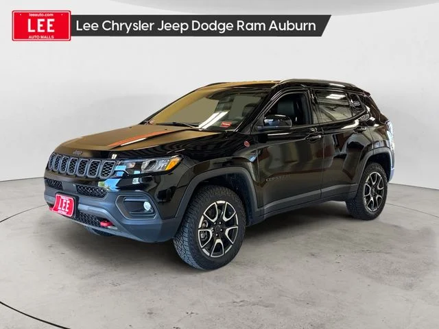 New 2026 Black Jeep Trailhawk image 1