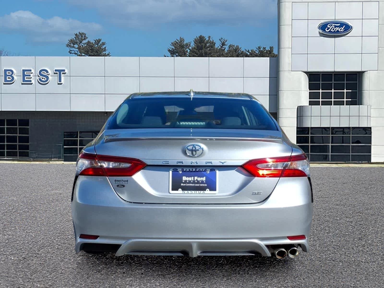Used 2019 Celestial Silver Metallic Toyota SE image 5