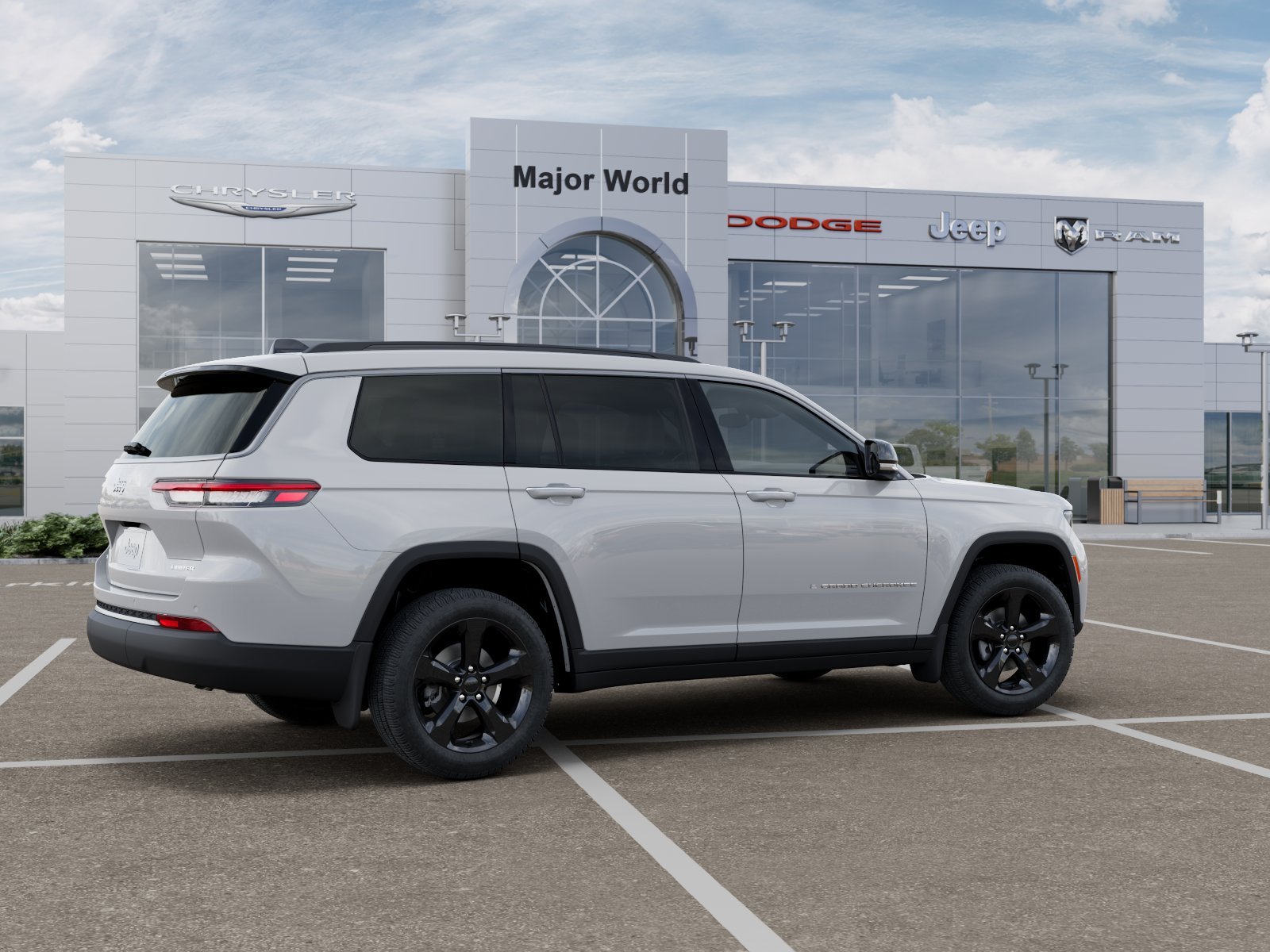New 2026 Bright White Clear-Coat Exterior Paint Jeep Limited image 4