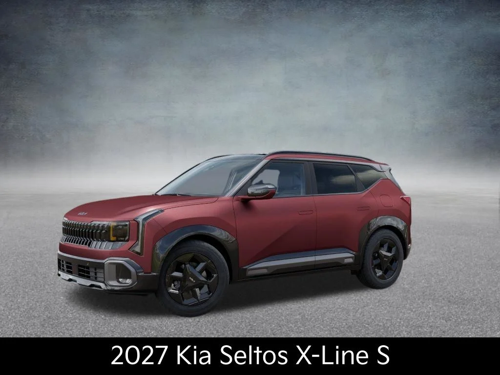 New 2027 Magma Red Matte Kia X-Line S image 3