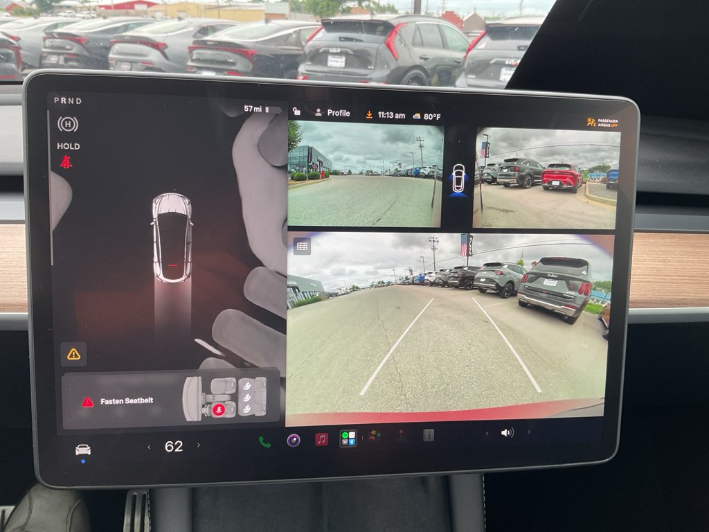 Used 2025 Ultra Red Tesla Performance image 23