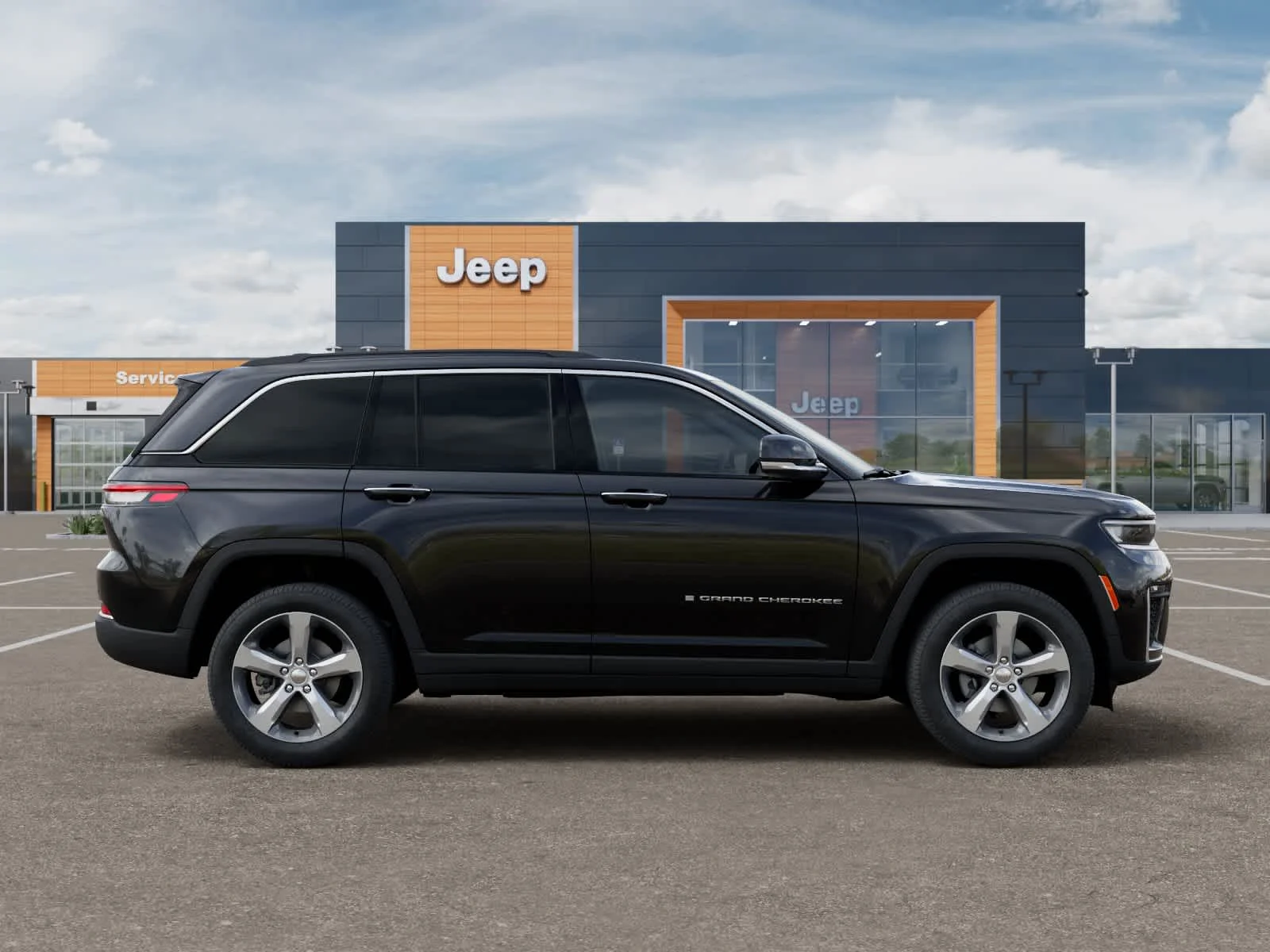 New 2026 Diamond Black Crystal Pearlcoat Jeep Limited image 21