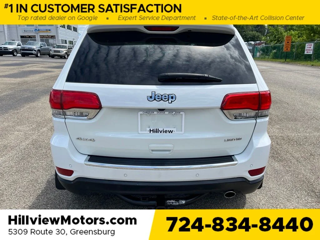 Used 2018 Bright White Clearcoat Jeep Limited image 5
