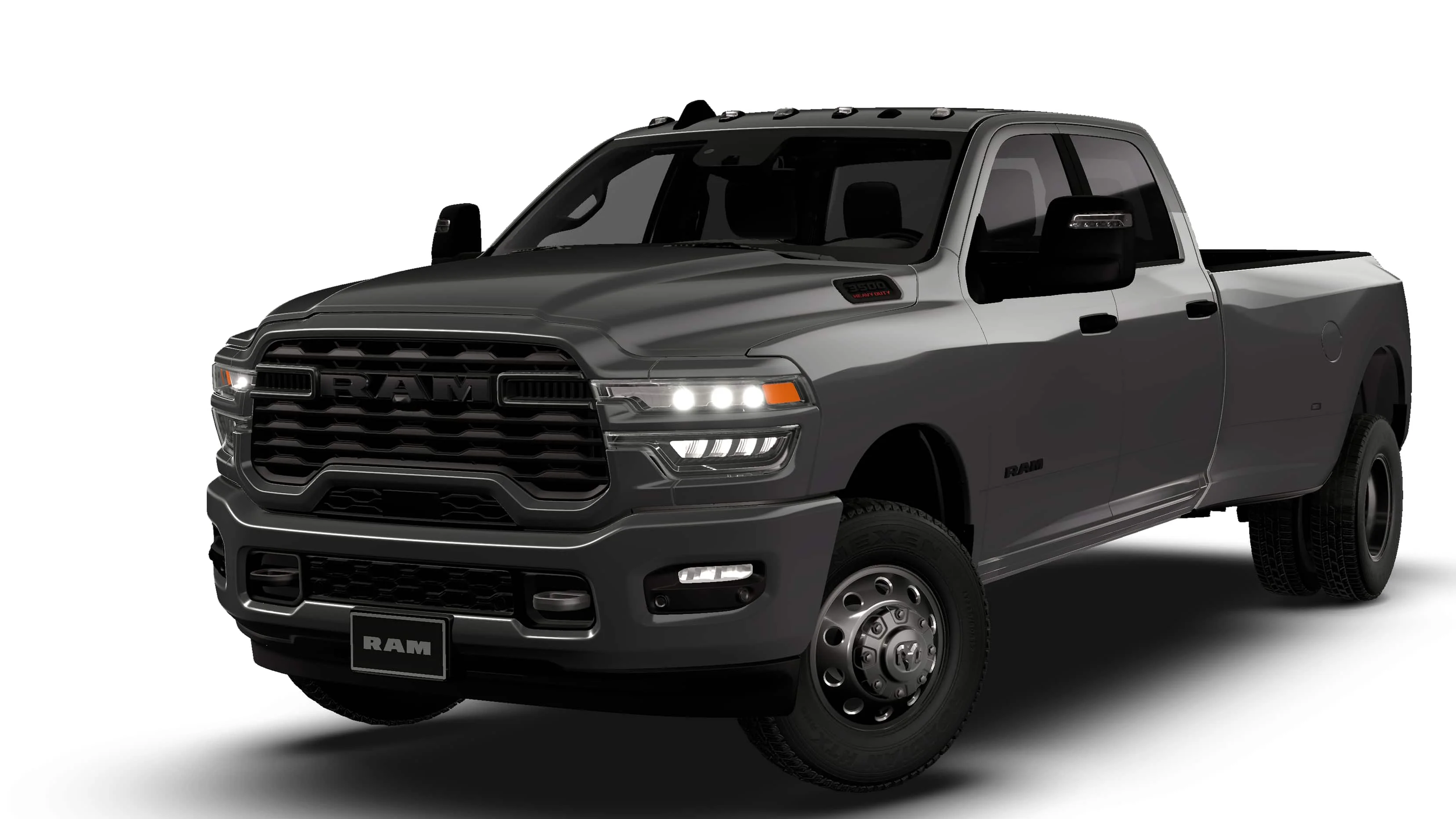 New 2026 Granite Crystal Metallic Clear-Coat Exterior Paint RAM Big Horn image 13