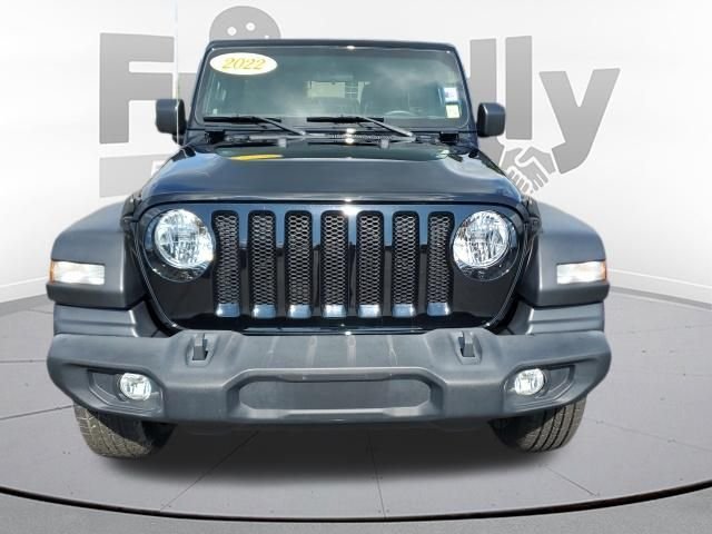 Used 2022 Black Jeep Unlimited Sport S image 8